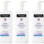 NEUTROGENA Norwegian Formula Deep Moisture Hypoallergenic Body Lotion (Pack of 3) For Dry Skin - (13.5oz or 400ml)