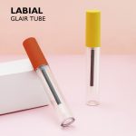 Lip Gloss Tube Packing Material Square Lip Glaze Tube Packing Material Transparent Frosted Lip Gloss Tube Packing Material Spot Lip Gloss Bottle Empty Tube Support OEM OEM Customization