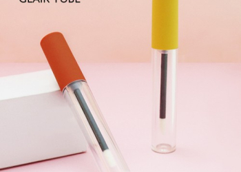 Lip Gloss Tube Packing Material Square Lip Glaze Tube Packing Material Transparent Frosted Lip Gloss Tube Packing Material Spot Lip Gloss Bottle Empty Tube Support OEM OEM Customization